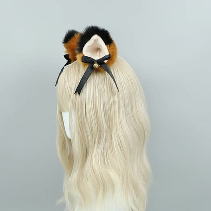 Lovely Plush Cat Ear Hairclip Fox Ear Cosplay Headdress