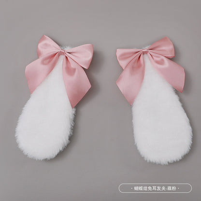 Kigurumi Lovely Girl Bow Rabbit Ears Hair Clip Headdress