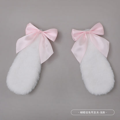 Kigurumi Lovely Girl Bow Rabbit Ears Hair Clip Headdress