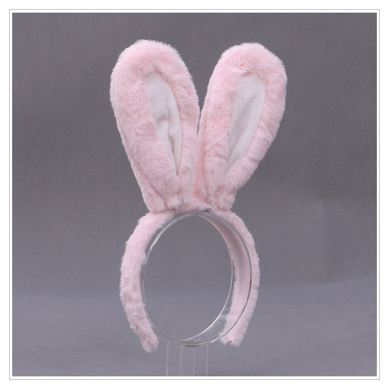 JK Uniform Rabbit Ears Hair Hoop Furry Cos Accessories