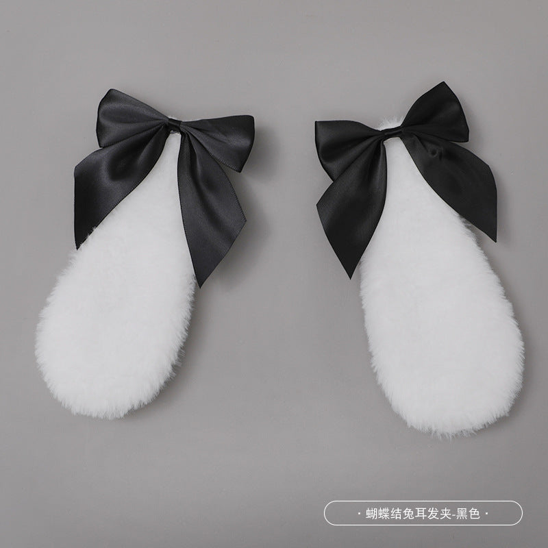 Kigurumi Lovely Girl Bow Rabbit Ears Hair Clip Headdress