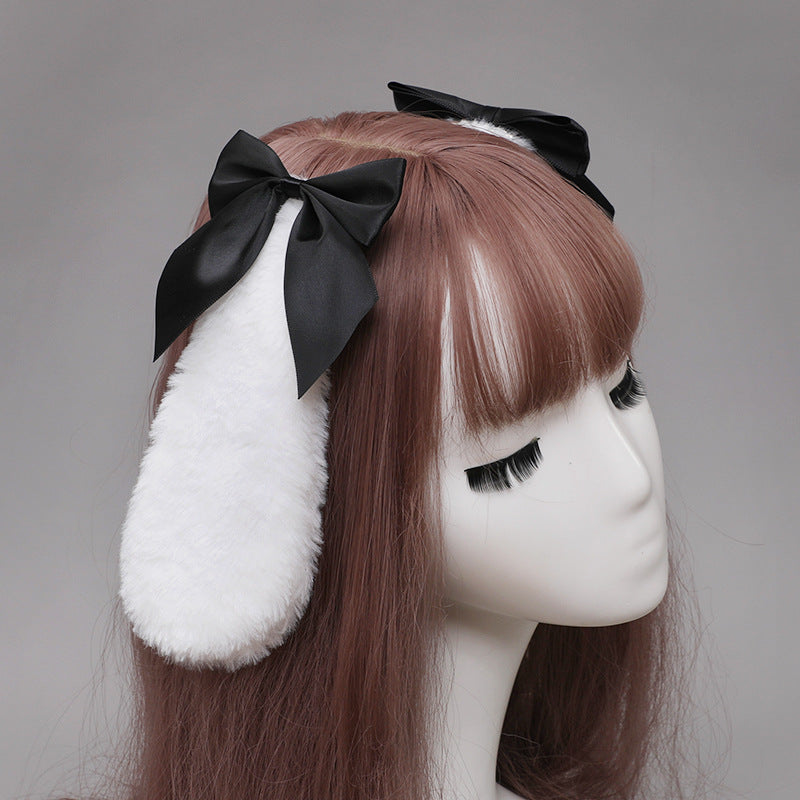 Kigurumi Lovely Girl Bow Rabbit Ears Hair Clip Headdress