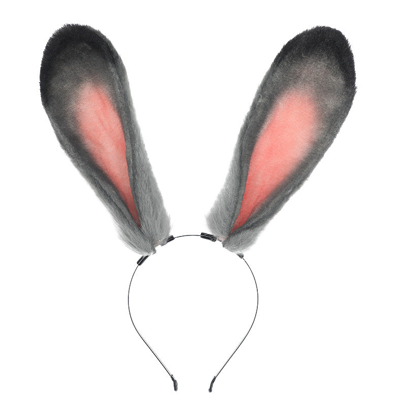 Realistic Animal Ears Hair Accessories Cute Bunny Ear Headband