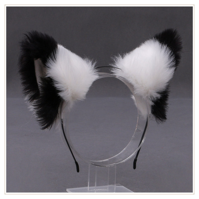 Lovely Cochlear Fox Hairband Plush Animal Ears Hair Accessories