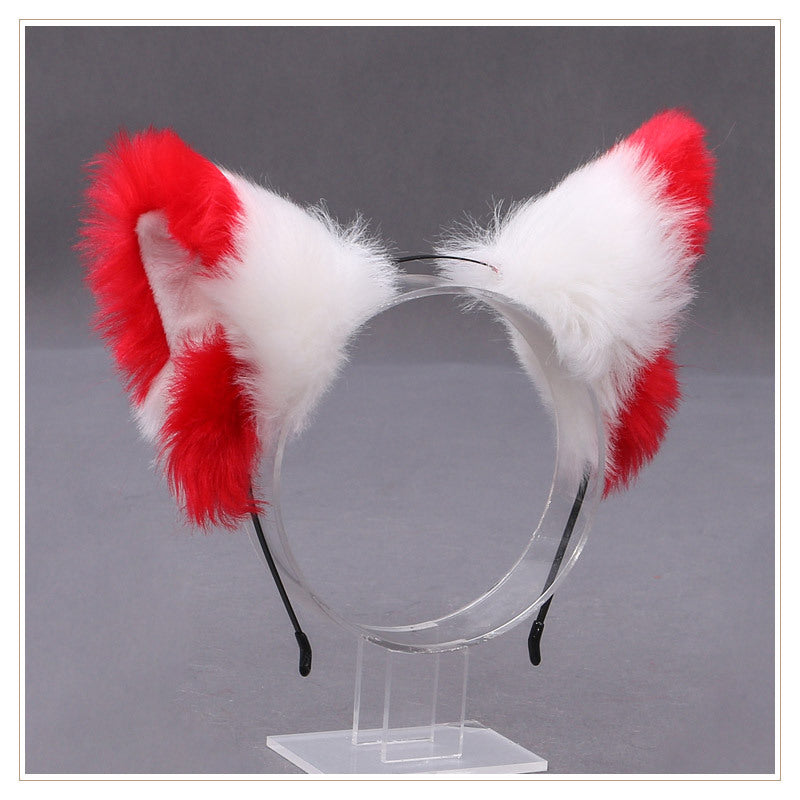 Lovely Cochlear Fox Hairband Plush Animal Ears Hair Accessories