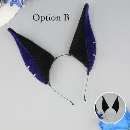 Genshin Impact Cyno Kigurumi Accessory Animal Ears Plush Headband 20624:285282