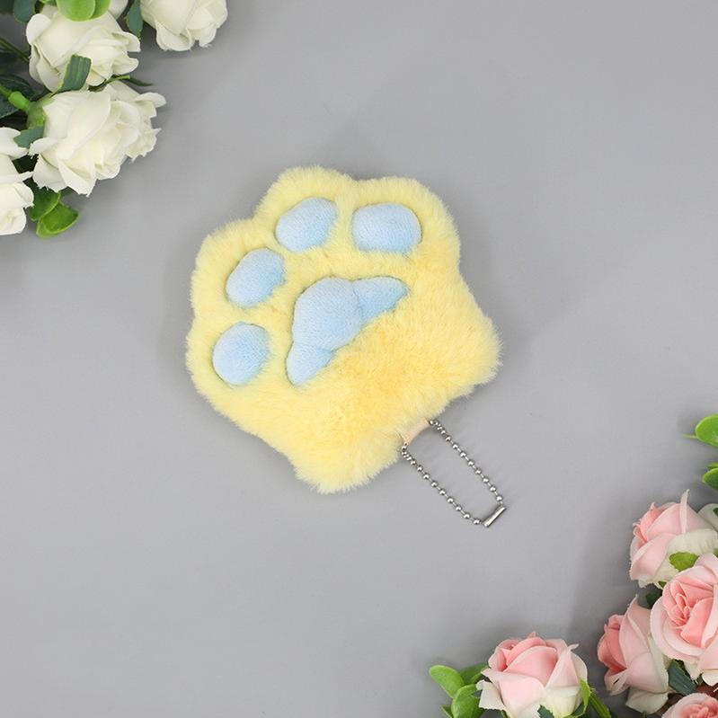 Handmade Cat Claws Keychain Pendant Toy Kawaii Accessories