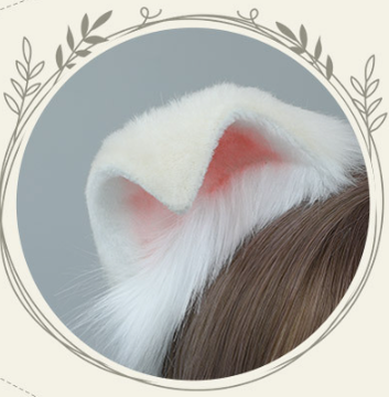 Animal Ear Headpiece KDA Ahri Fox Ear Hairband