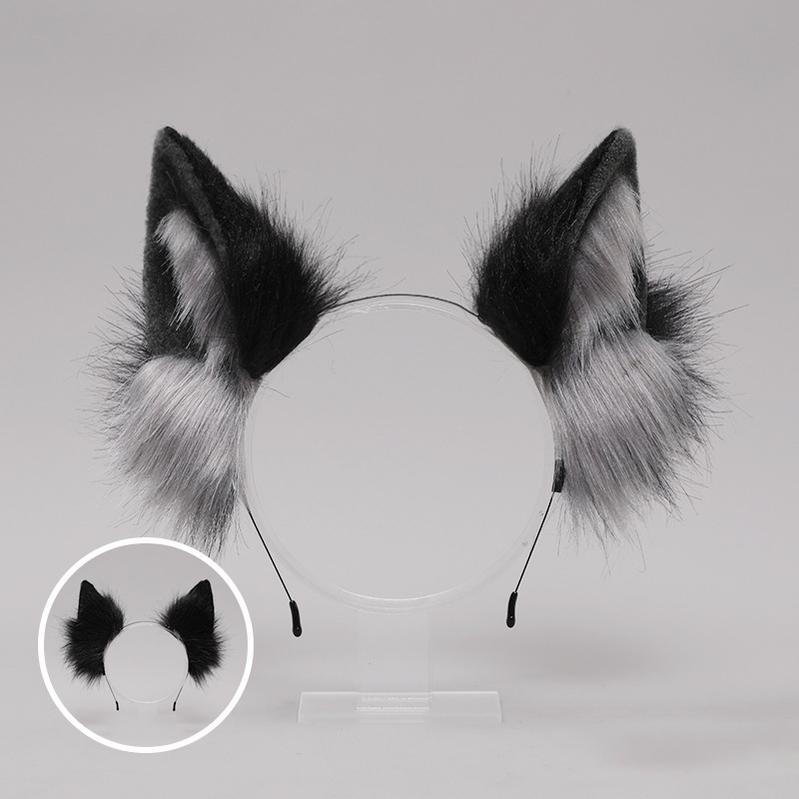 Simulated Animal Ear Headband Wolf Ears Kigurumi Accessory 20628:285326