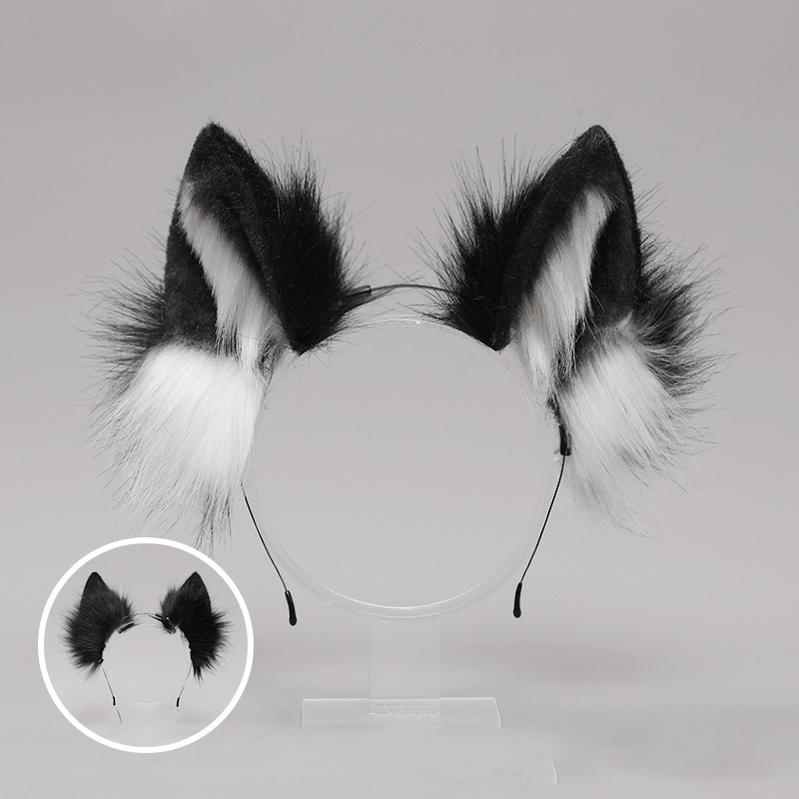 Simulated Animal Ear Headband Wolf Ears Kigurumi Accessory 20628:285330