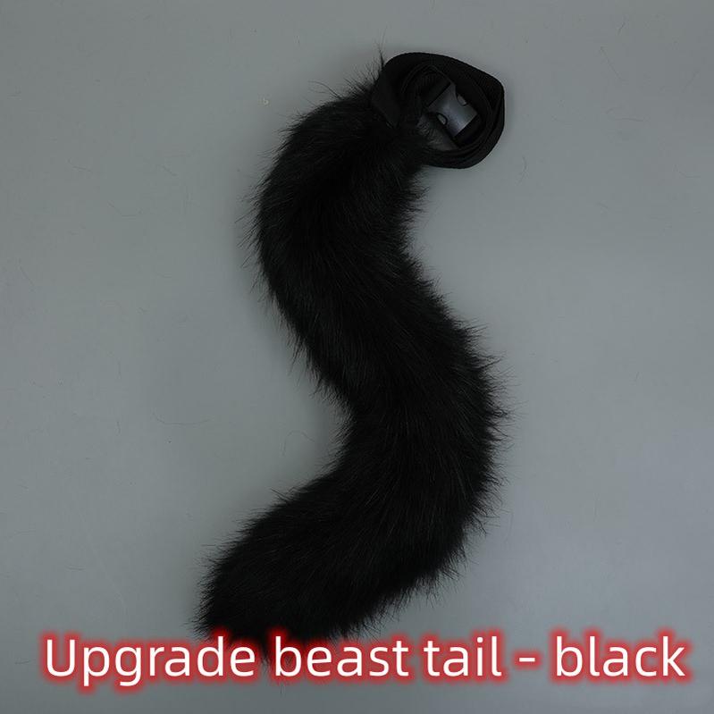 Handmade Lolita Simulation Upgrade Beasttail Plush Accessory