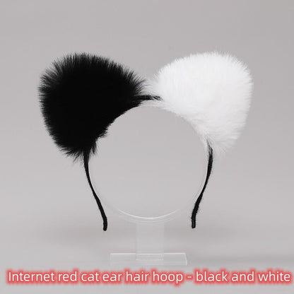 Cute Japanese Kawaii Plush Fox and Cat Ear JK Accessory