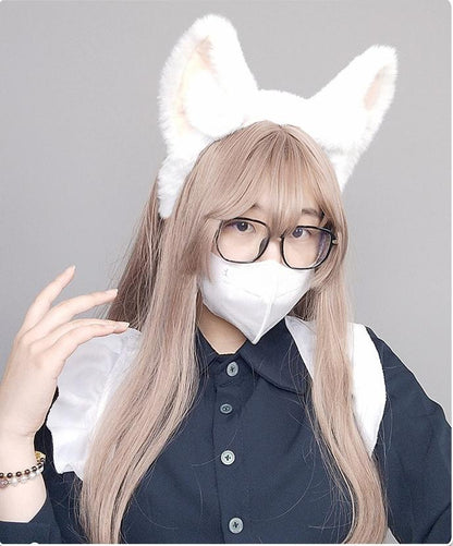 Kigurumi Accessories Lovely Plush Ball Fox Ear Hoop