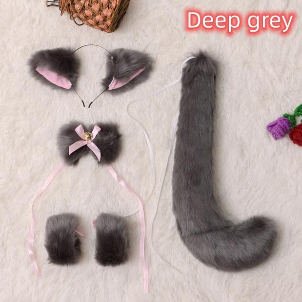 Five Piece Set Kawaii Fox Ear Fox Tail