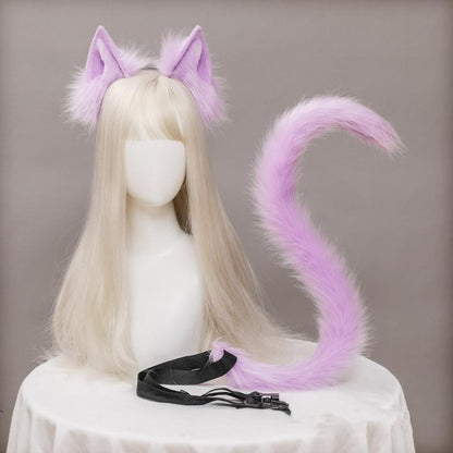 Cat Ears Animal Tail Accessories Kigurumi Headdresses