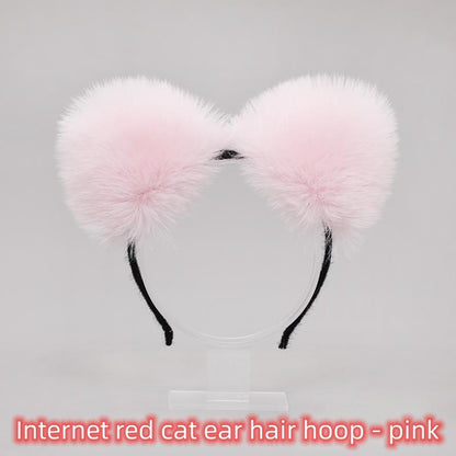 Cute Japanese Kawaii Plush Fox and Cat Ear JK Accessory