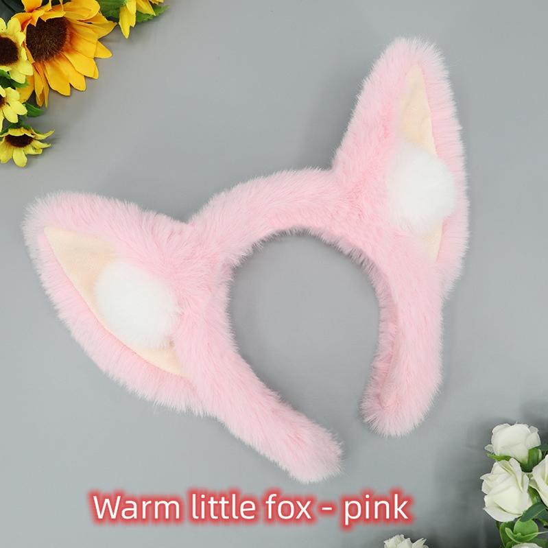 Kigurumi Accessories Lovely Plush Ball Fox Ear Hoop