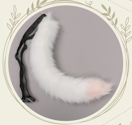 Live Performance Plush Fox Ears and Tail Accessories Set