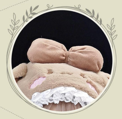 Autumn Winter Cute and Soft Rabbit Ears Warm Hat 20596:284900