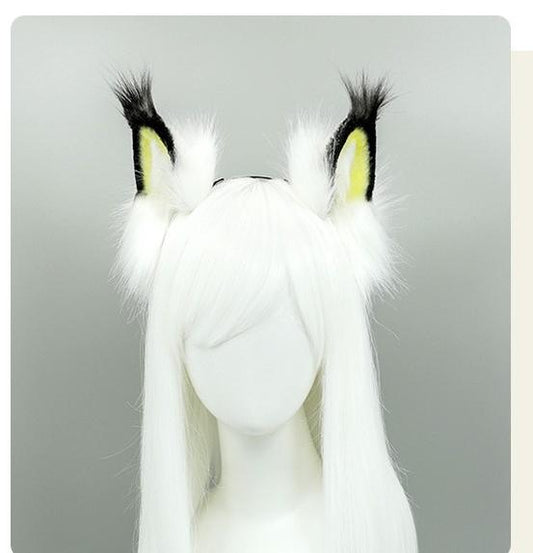 Arknights Kal'tsit Simulated Animal Ear Hairband Furry Accessories