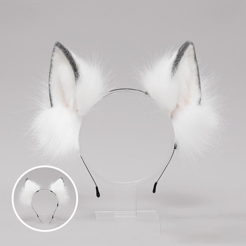 Simulated Animal Ear Headband Wolf Ears Kigurumi Accessory 20628:285328