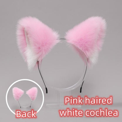 Handmade Cute Plush Lorita Beast Ear Hairband