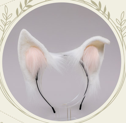 Live Performance Plush Fox Ears and Tail Accessories Set